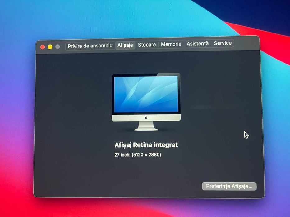 iMac 27 5K Late 2014 SSD i5-4690 R9 M290X 2GB 32GB RAM + 1TB HDD CADOU