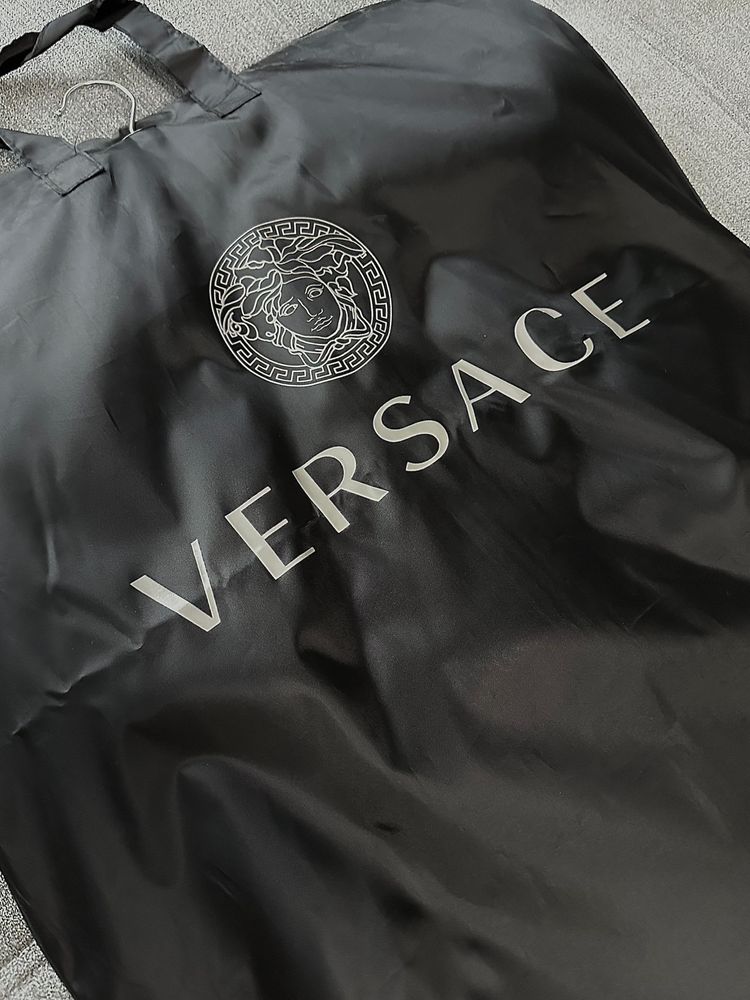 Versace Sacou de dama Grain de Poudre Single-Breasted Blazer