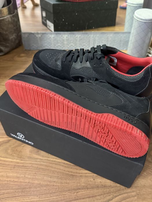 Pantofi HUGO cu garnitura piele Kilian