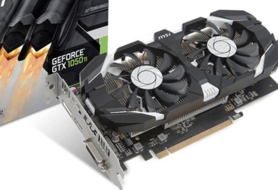 Видеокарта 1050ti 4гб