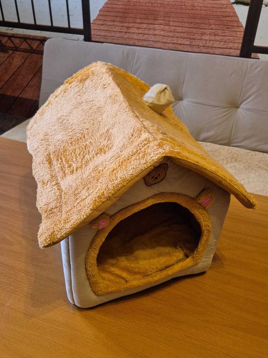 Casuta Cloud Comfort Culcus animale / pat Caini si pisici Large NOUA