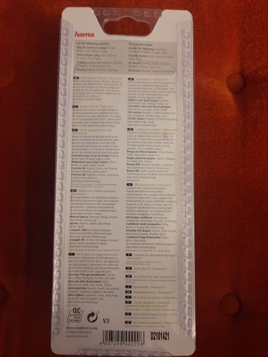 Vând set ștechere de voiaj "Universal II" Hama