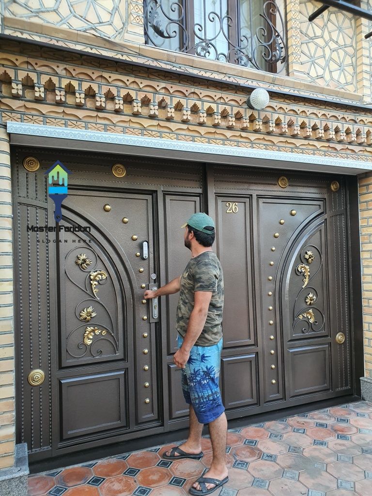 Краска киламиз дарвоза мастер