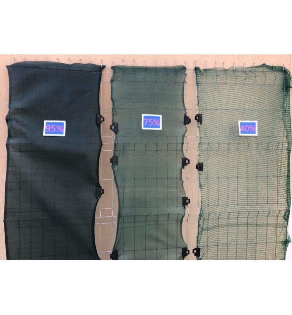 Plasa de umbrire, rola 2mx20m, grad de umbrire 75%, 85g/m2