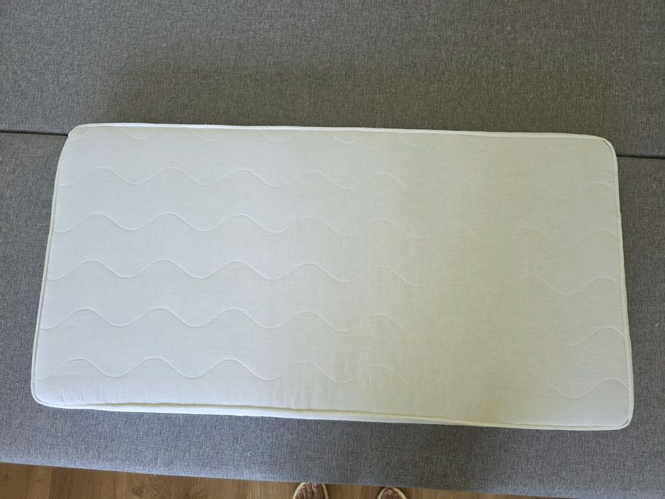 Vand Saltea patut copii, fibre de cocos, 120×60, lenjerie cadou