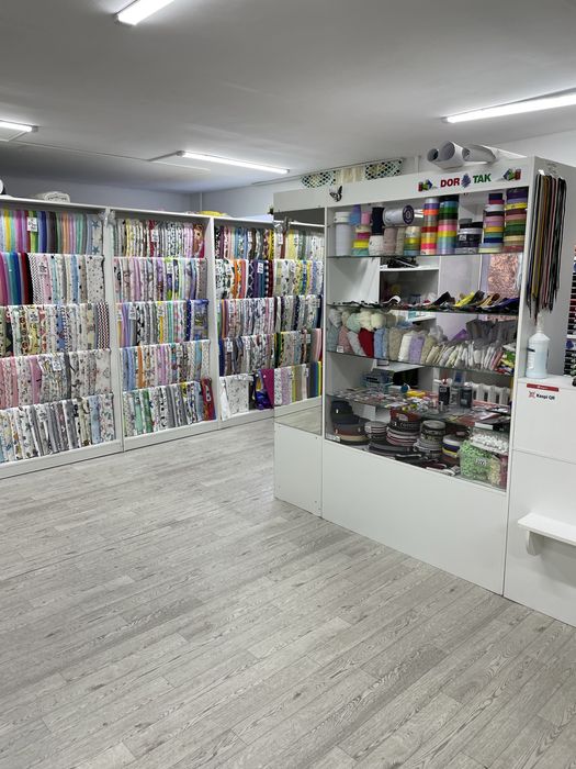 Продам готовый бизнес ткани и фурнитура