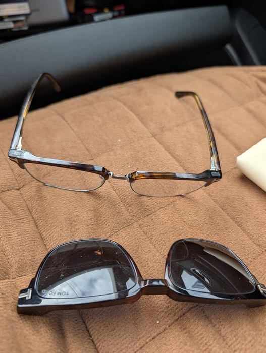 Rame ochelari Tom Ford originali cu clip on magnetic