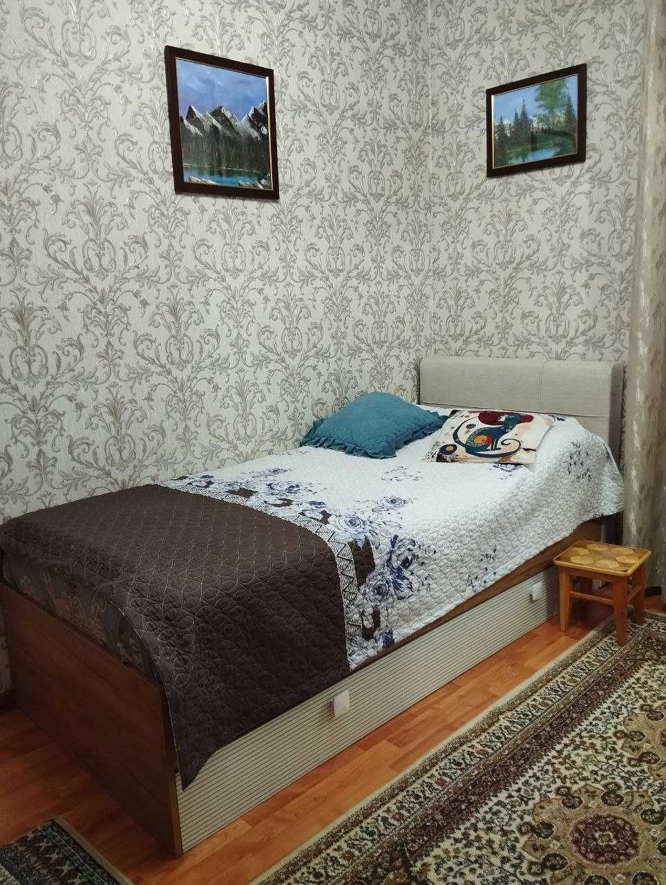 3 ком. квартира 2 этаж метро Шахристон