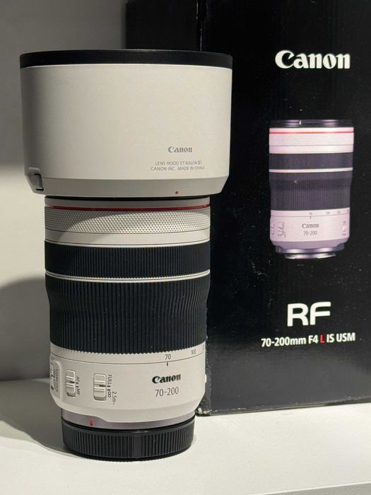Canon RF 70-200mm f4 L IS USM - teleobiectiv mirrorless EOS R