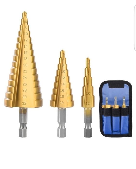 Продам ступенчатые свёрла.