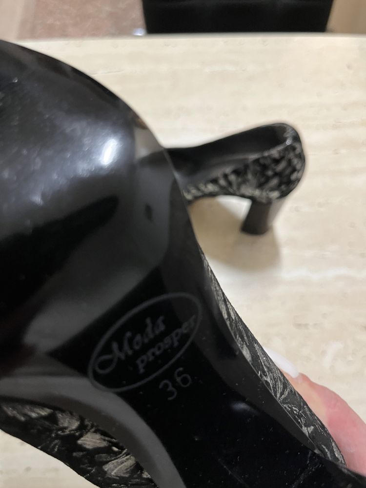 Pantofi eleganti piele mas 36