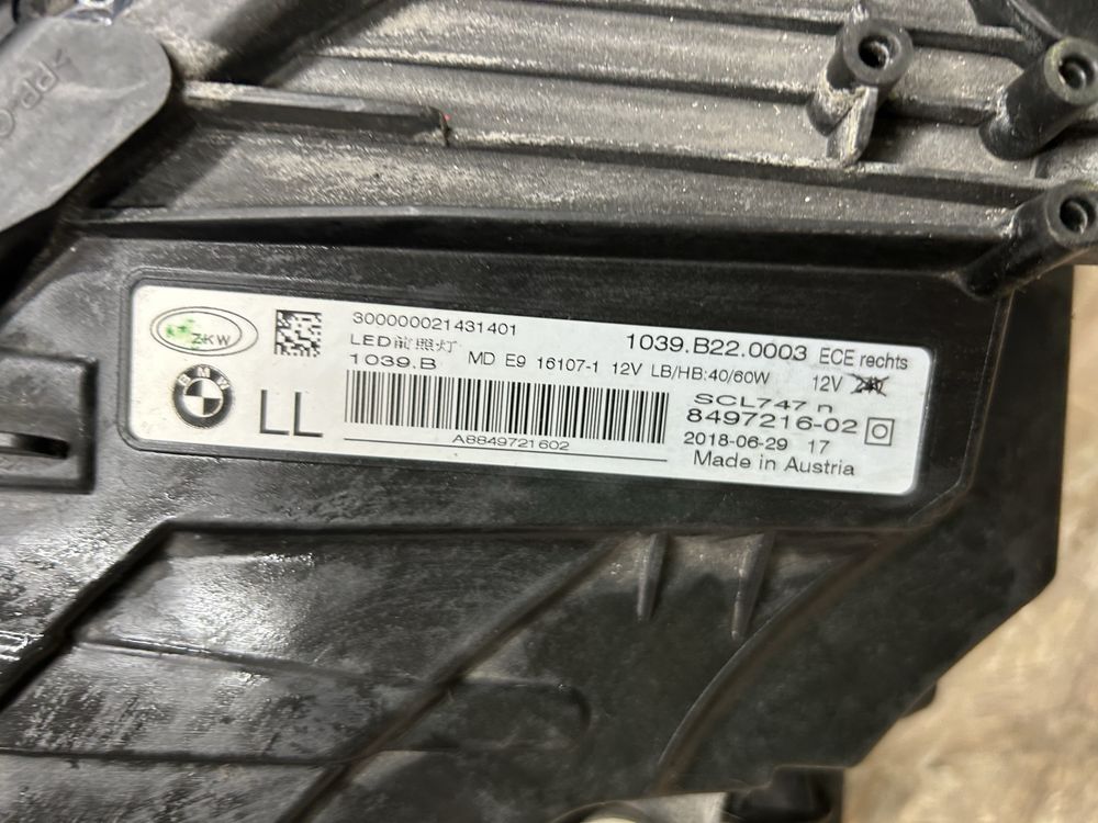 Far bmw G32 seria 6 GT full led 2017-2020 dreapta