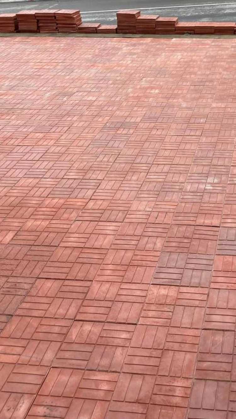 тротоарни плочки, пясъчно-полимерни