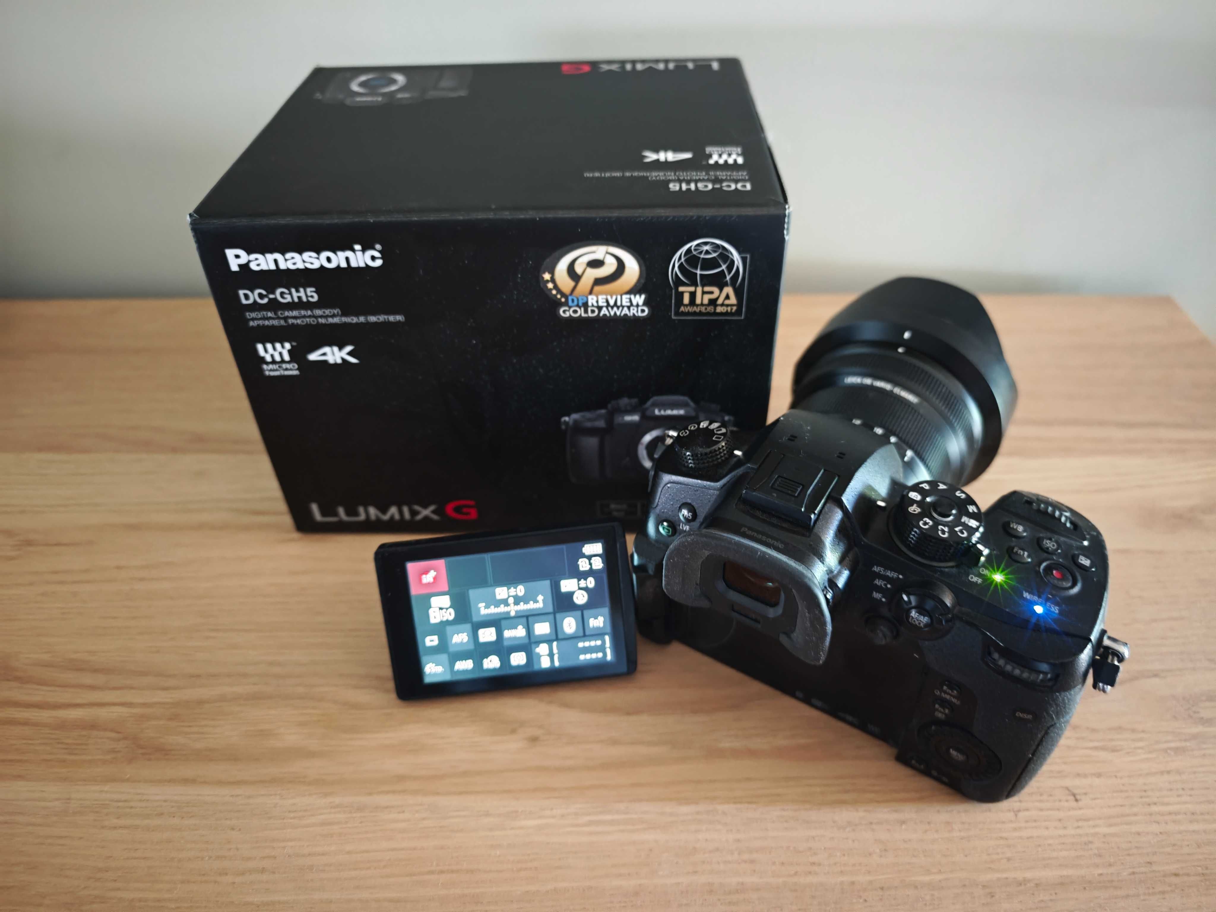 Panasonic GH5 с LOT 3 обектива Leica 8-18mm Lumix G 30mm G 100-300