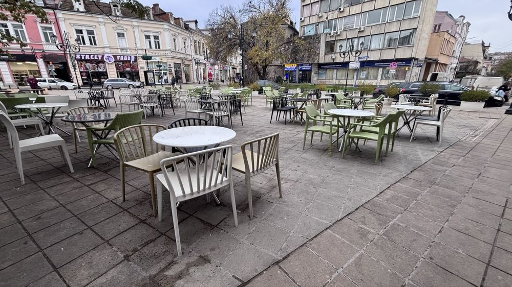 Маси и столове за лятна градина – 29 маси + 114 стола, супер цена