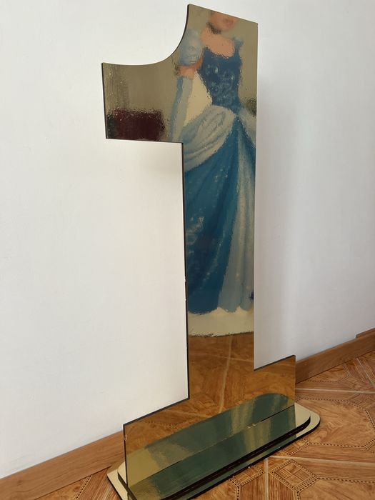Vand cifra 1 din mdf