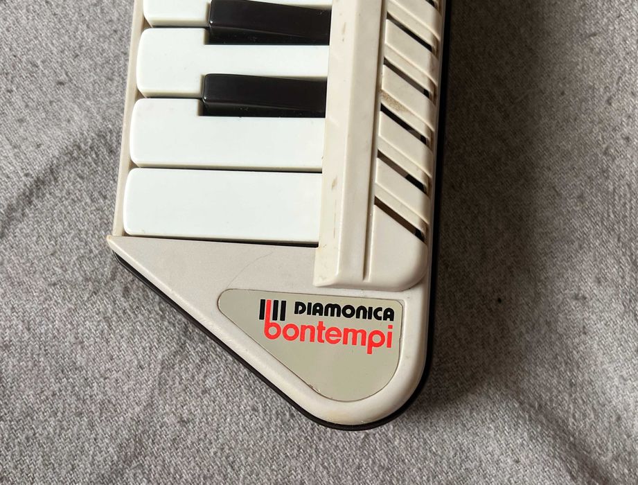 Bontempi Diamonica instrument de suflat cu clape - Italia - vintage