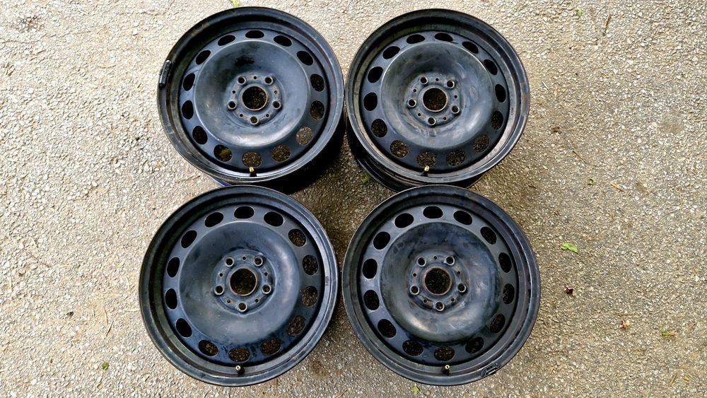 16 5х112 железни джанти Фолксваген Ауди Шкода Сеат. Тасове 16 5x112