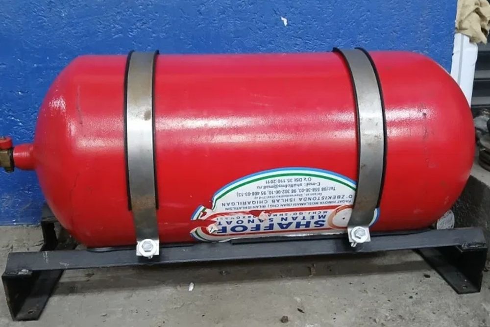 Gaz balon ustanovka