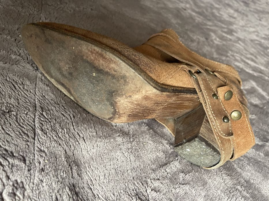 Боти и чанта от естествена кожа