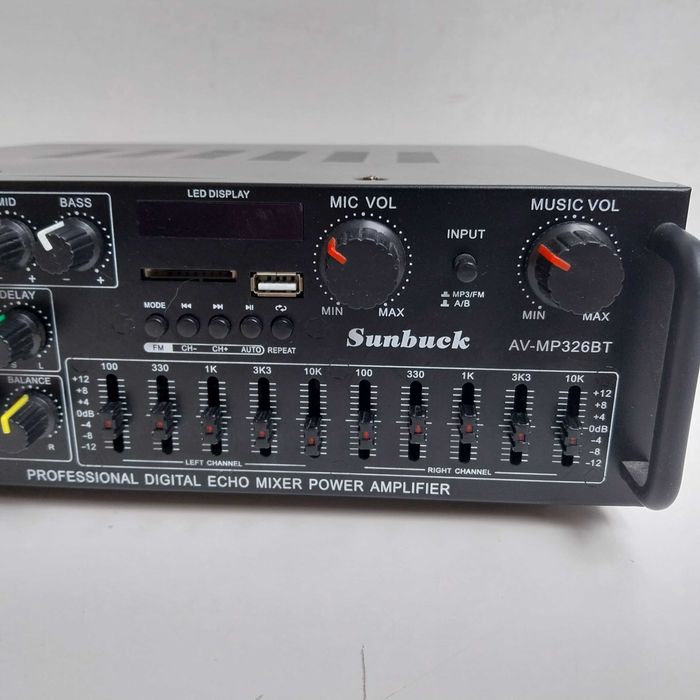 НАЙ ДОБРАТА ОФЕРТА Професионален дигитален  миксер усилвател Sunbuck