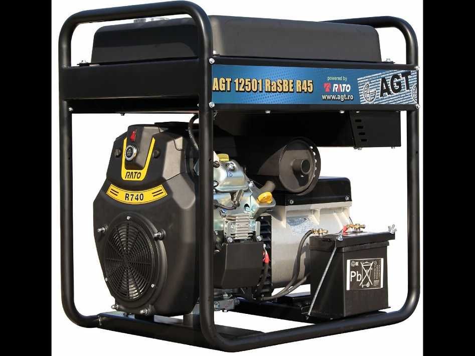 Generator curent 230V AGT 12501 RaSBE motor Rato 12 kVA R16l priza 64A