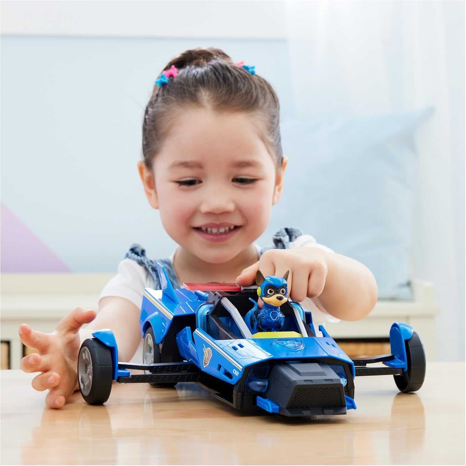Paw Patrol Делукс круизер Трансформираща се кола с кученце Чейс