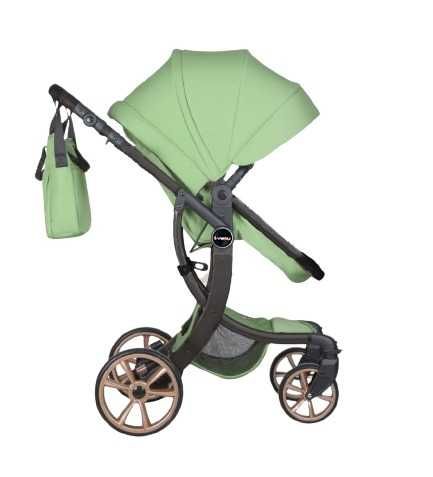 Carucior de copii 3 in 1 Visoli verde