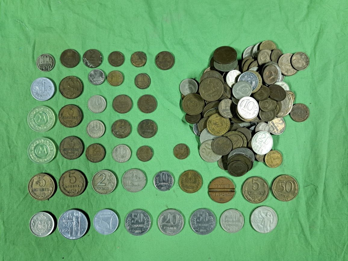 Монеты СССР, России и разное