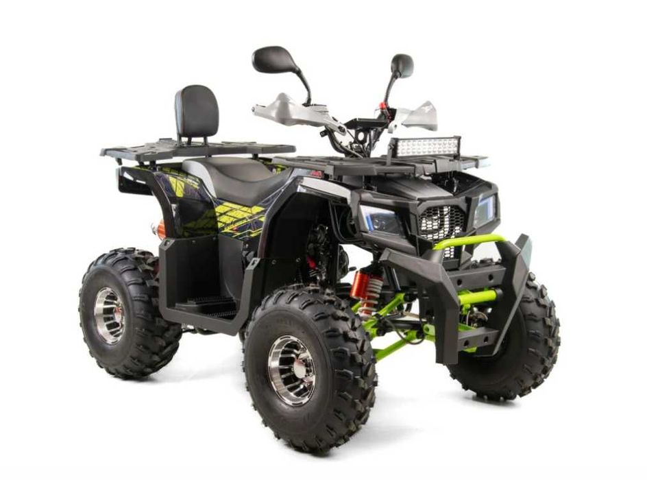 ATV XTR Pro Farmer 019, roti 8 inch, 150cc, 3+1 viteze, negru/verde