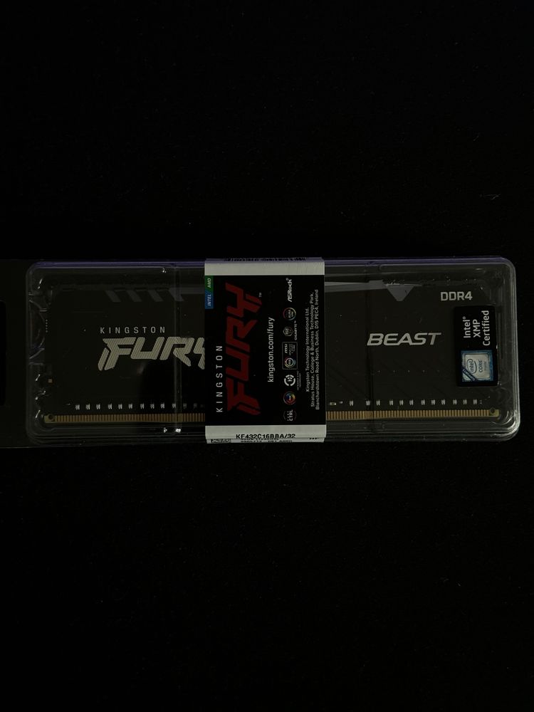 RAM Kingston Fury 32GB DDR4 3200 KF432C16BBA/32