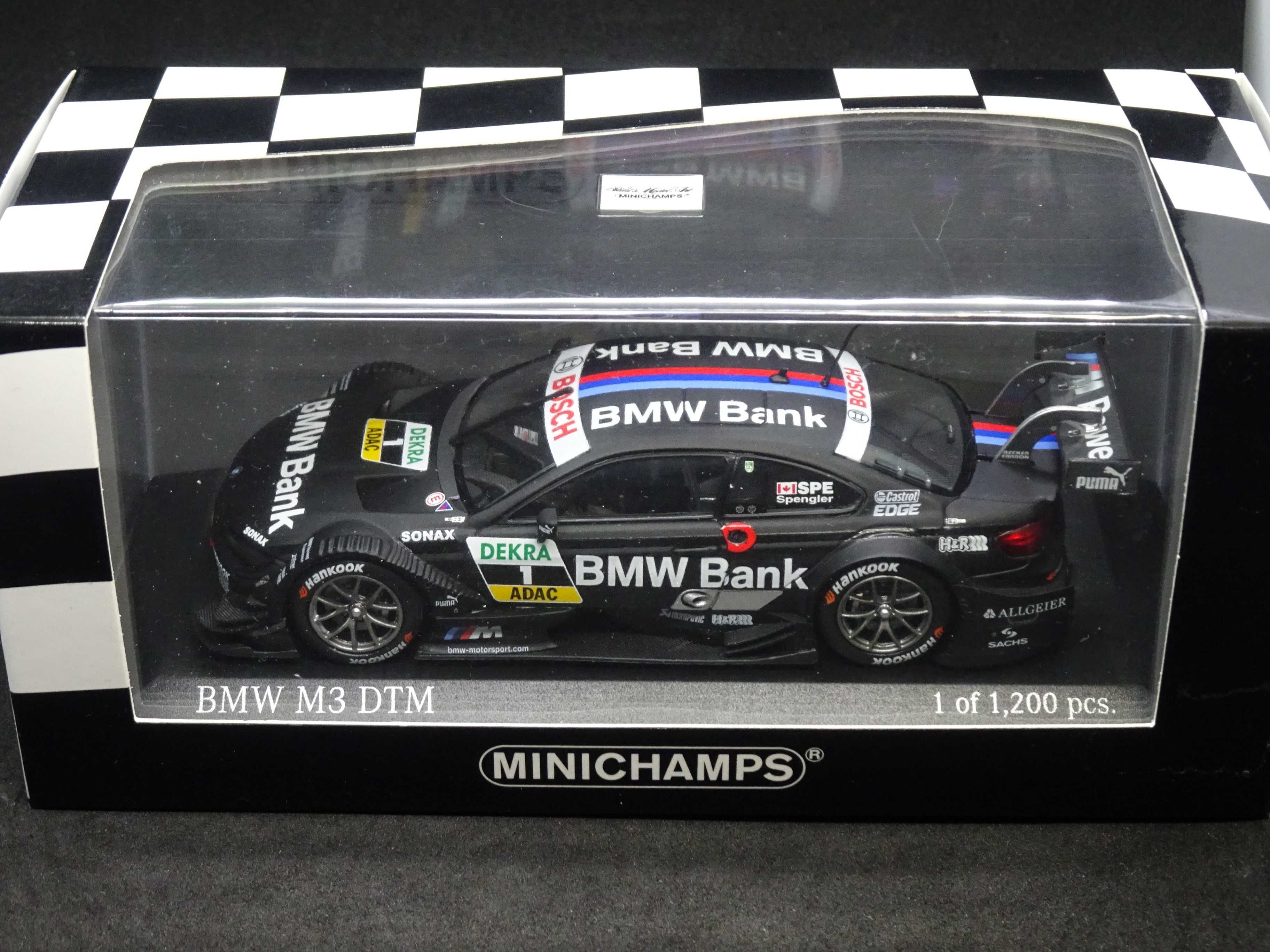 Macheta BMW M3 DTM Minichamps 1:43