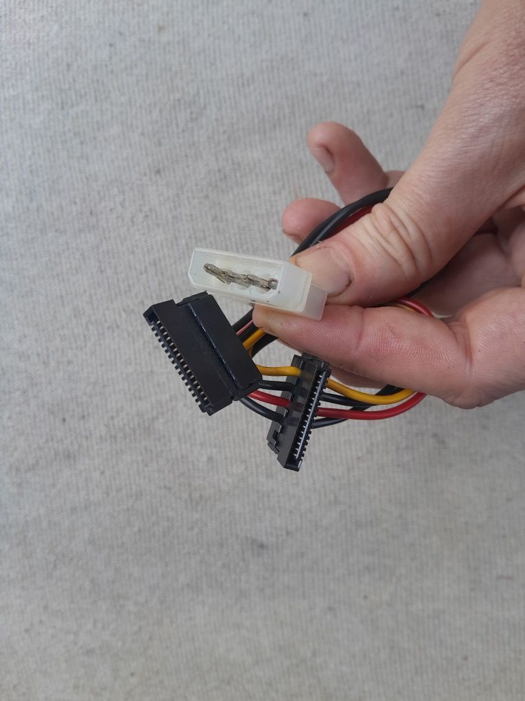 Переходник 2 SATA - IDE ATA шнур кабель провод для жесткого диска HDD