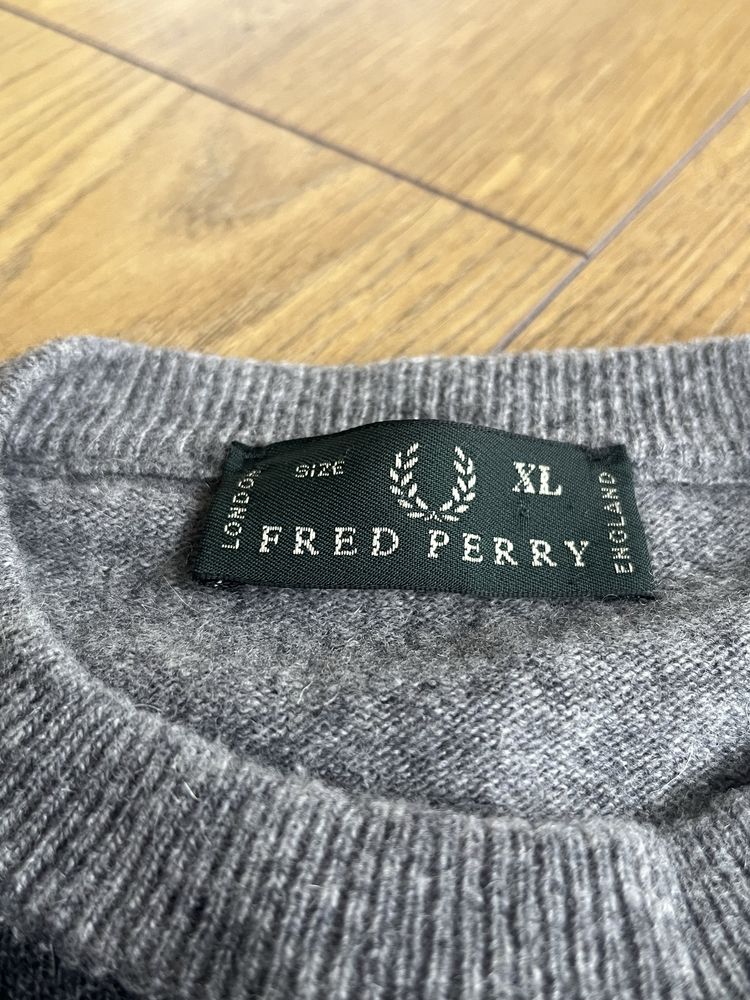 Fred Perry : Made in England - Wool Jumper - размер Л / Оригинал