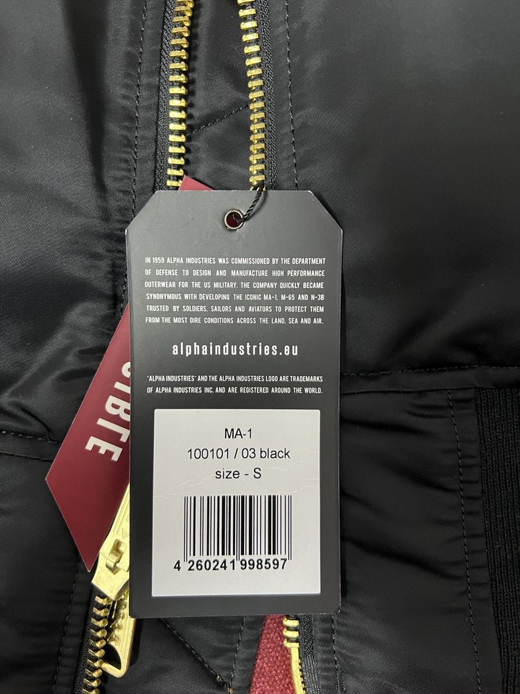 Jacheta Alpha Industries sport MA-1
