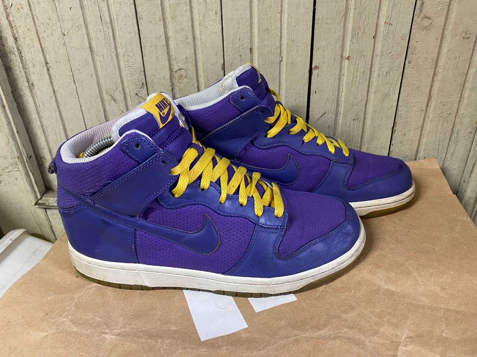 Nike Dunk High Zoom Premium Lakers Purple''оригинални маратонки 40.5