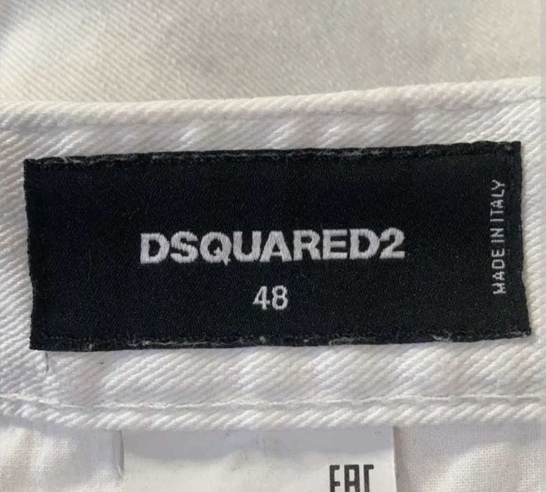 Blugi Dsquared2 Clement Jean White - Size 48 - Italy - Stare f buna!