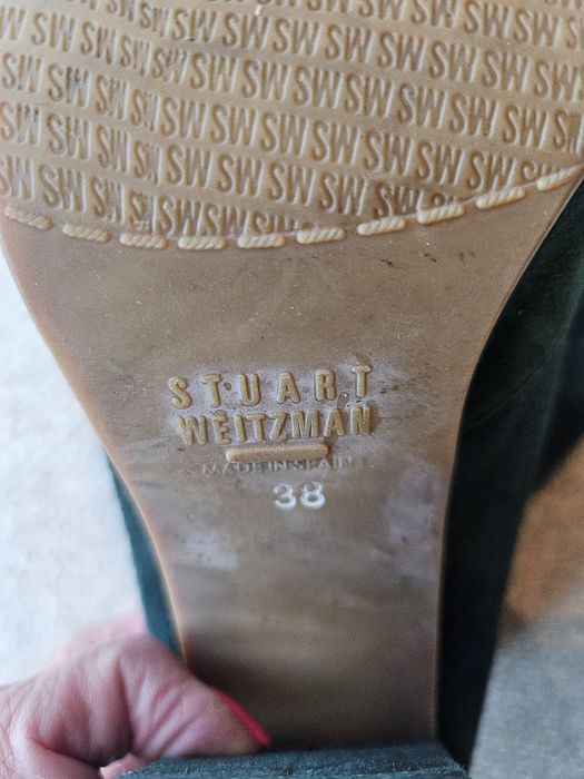 ботуши ектектвен велур тъмно зелени