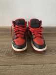 Air Jordan 1 Mid Red and Black