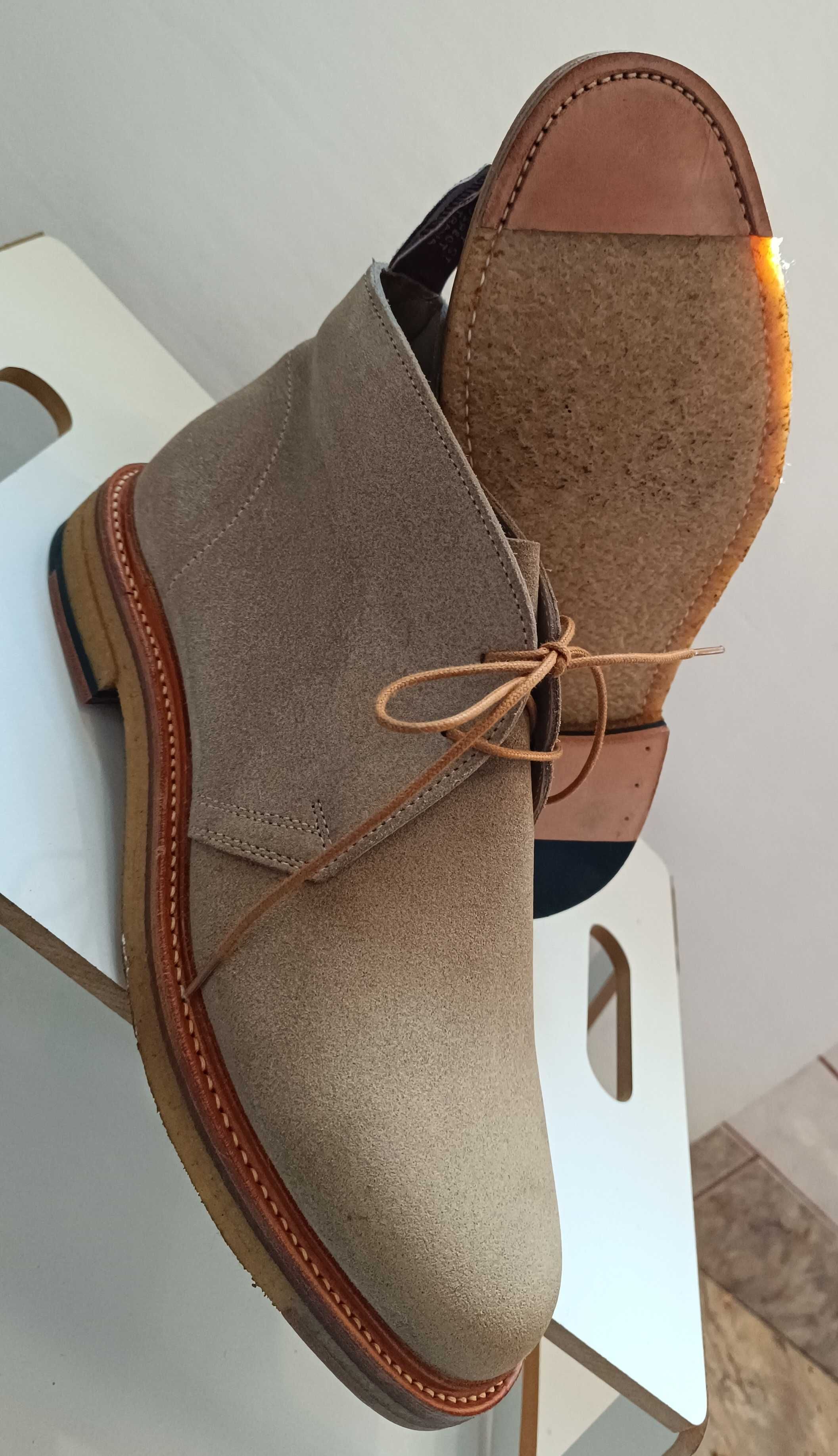 Ghete de lux 42 42.5 44 44.5 R. M. Williams NOI lucrate manual piele