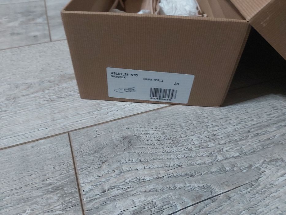 Vand balerini piele UNiSA