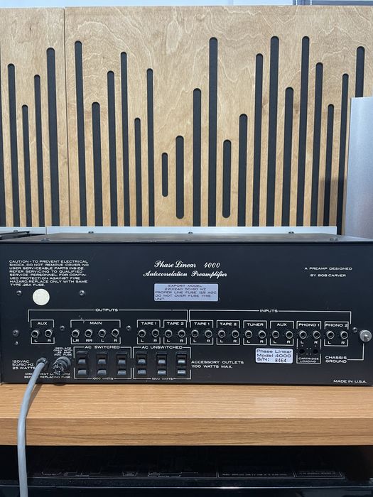 Amplificator phase linear 400 210w 8ohmi preamplificator 4000