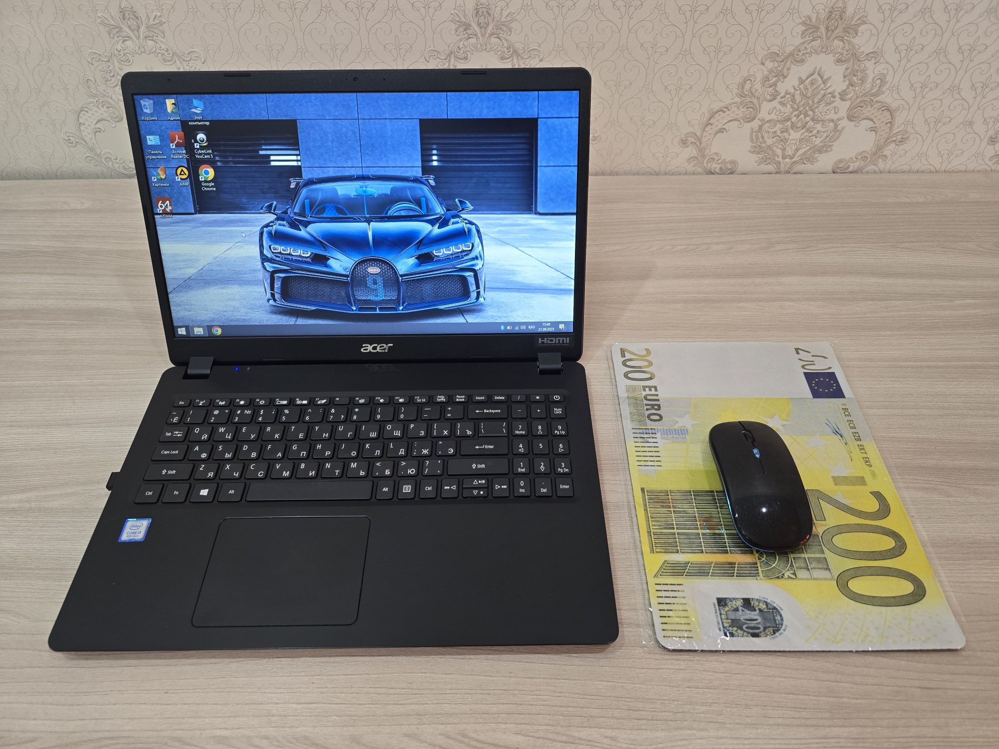 Acer, Core i3-8Th, Ram 4Gb, SSD 512Gb, в отличном состоянии