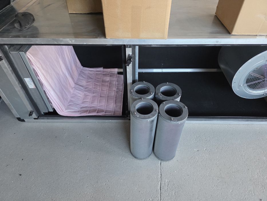 Sistem evacuare si filtrare aer/mirosuri pentru hota, 3500mc/h