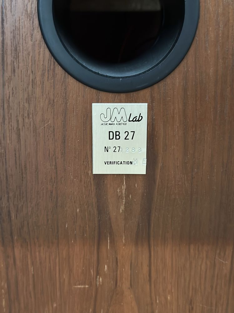 Boxe Focal JmLab DB27 Double Bobine