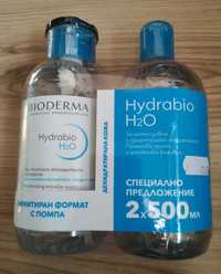 Лот Козметика Bioderma Hydrabio мицеларна вода + подарък