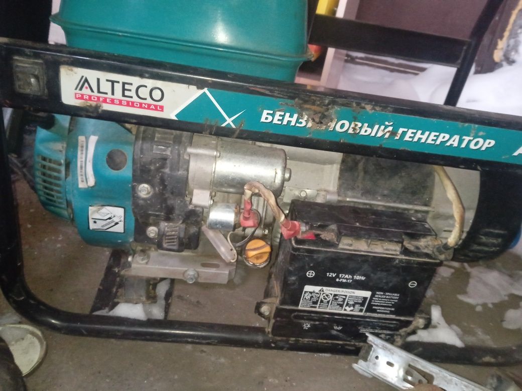 бензиновый генератор  Alteco  AGG 6000BE