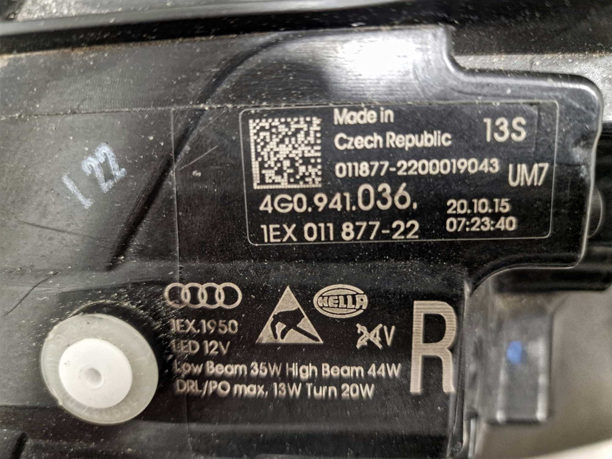 десен Facelift Matrix фар за AUDI A6 S6 RS6 C7
