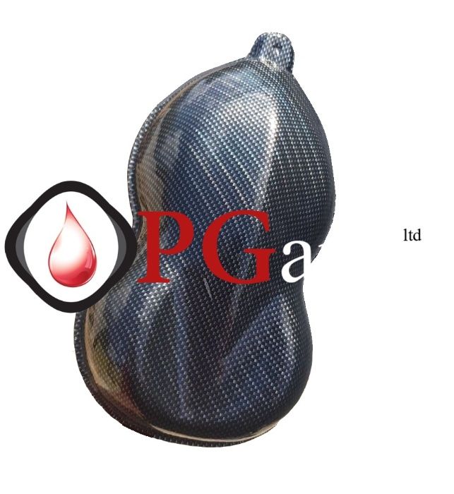 Фолио за хидрографика 3D Black Carbon Laser Print