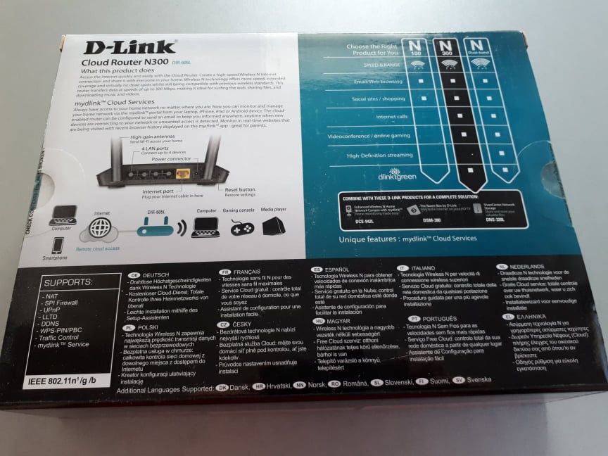 Cloud Router D-LINK, N300, nefolosit